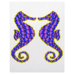 Seahorses Custom Letterhead