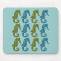 Seahorses mousepads by naturetees Seahorses mousepads