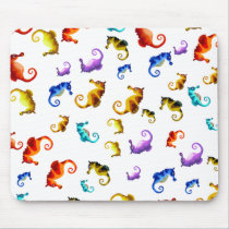 Seahorses mousepads