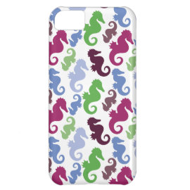 Seahorses Pattern Nautical Beach Theme Gifts iPhone 5C Covers