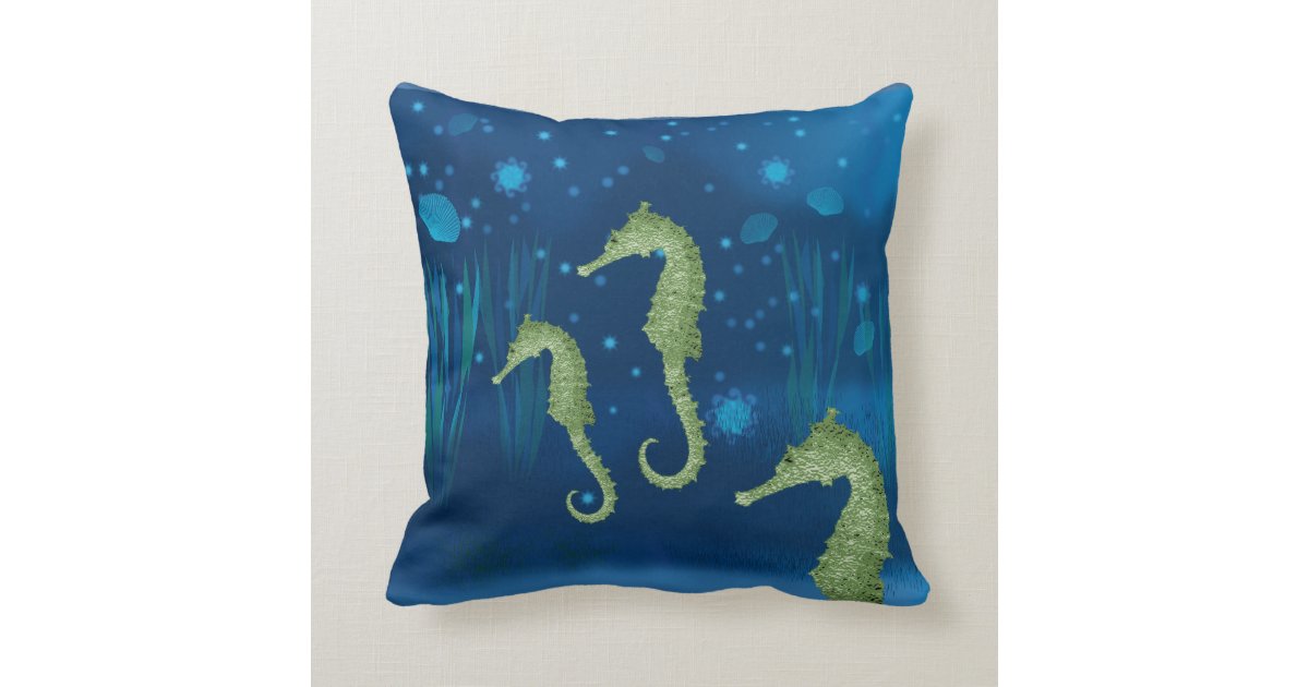 seahorse body pillow