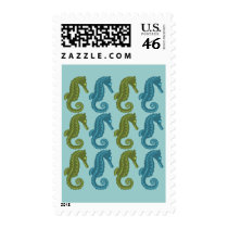 Seahorses postage