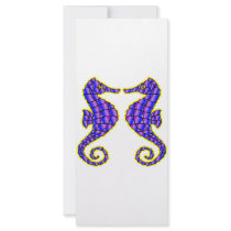 Seahorses rack cards by Mustang_Lady Seahorses rack cards