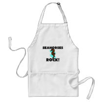 Seahorses Rock aprons by AnimalShirts Seahorses Rock aprons