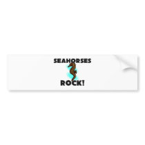 Seahorses Rock bumper stickers by AnimalShirts Seahorses Rock bumper stickers