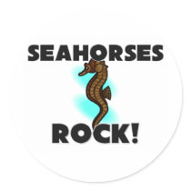 Seahorses Rock stickers by AnimalShirts Seahorses Rock stickers
