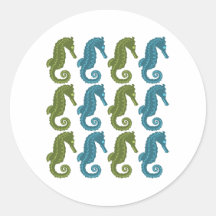 Seahorses Sticker