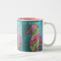 SEAHORSING SPARKLE.. mugs