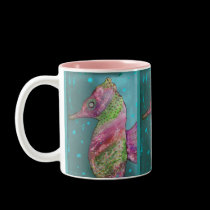 SEAHORSING SPARKLE.. mugs