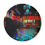 Seal Clubbing Refrigerator Magnets