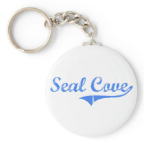 Seal Cove Massachusetts Classic Design Keychains