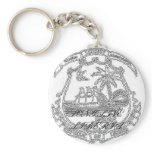 Seal, LONG LIVE LIBERIA Keychains