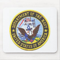 Seal Navy mousepads