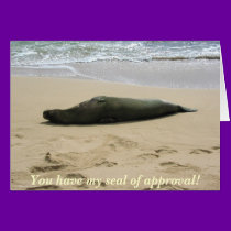Seal of Approval - Kauai, Hawaii cards