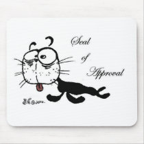 Seal of Approval mousepads