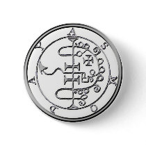 Seal of Asmoday Asmodeus Pin