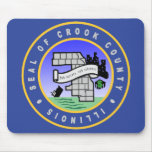 Seal Of Crook County Mouse Pad mousepads