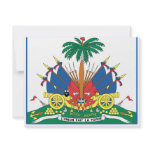 SEAL OF HAITI PERSONALIZED ANNOUNCEMENT
