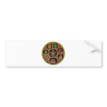 SEAL of HEAL :  Karuna Reiki Emblem Bumper Sticker