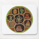 SEAL of HEAL :  Karuna Reiki Emblem Mouse Pads