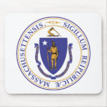 Seal of Massachusetts Mousepads