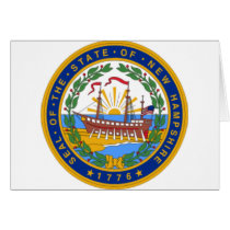 SEAL OF NEW HAMPSHIRE CARDS