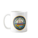 SEAL OF NEW HAMPSHIRE mugs