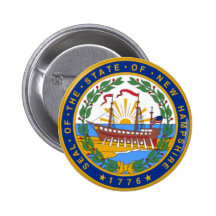 SEAL OF NEW HAMPSHIRE PIN