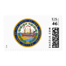 SEAL OF NEW HAMPSHIRE STAMP