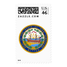 SEAL OF NEW HAMPSHIRE POSTAGE STAMPS