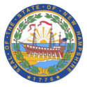 SEAL OF NEW HAMPSHIRE stickers