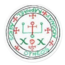 Seal of Raphael Stickers
