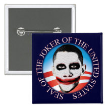 Seal of the Joker of the United States Pin