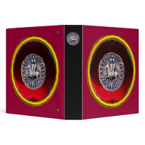 SEAL OF THE KNIGHTS TEMPLAR VINYL BINDER