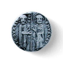SEAL OF THE KNIGHTS TEMPLAR BUTTON
