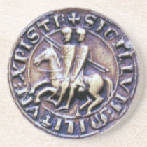 SEAL OF THE KNIGHTS TEMPLAR COASTERS
