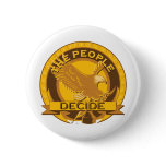 Seal of The People Decide Buttons