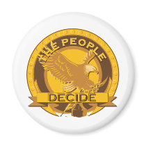Seal of The People Decide magnets