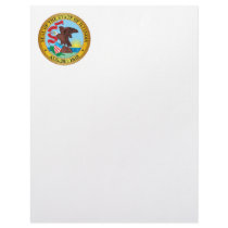 Seal of the State of Illinois Letterhead Template