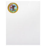 Seal of the State of Illinois Letterhead Template