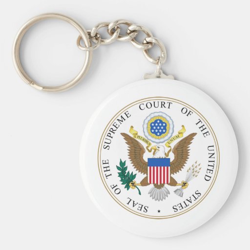 Seal of the United States Supreme Court Keychain