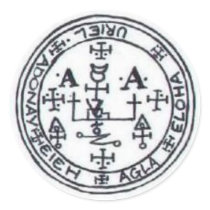 Seal of Uriel Round Sticker