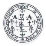 Seal of Uriel Round Sticker