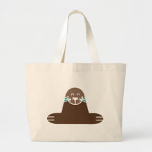 Seal Pinnipeds Marine Semiaquatic Mammals Cute Tote Bag
