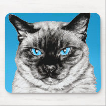 Seal Point Siamese mousepads