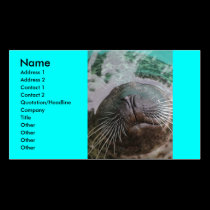 Seal Profile Card business cards