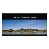 Seal Rock State Park - Oregon Custom Photo Card