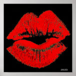 SEALED WITH A KISS BY LIZ LOZ PRINT