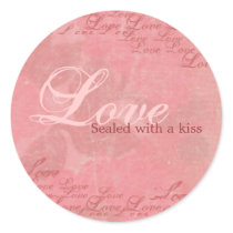 Sealed with a kiss - Love Sticker by ViolettoDesigns Sealed with a kiss - Love Sticker