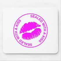 Sealed With A Kiss Mouse Pads